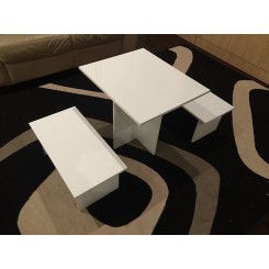 Kids Table and double benches